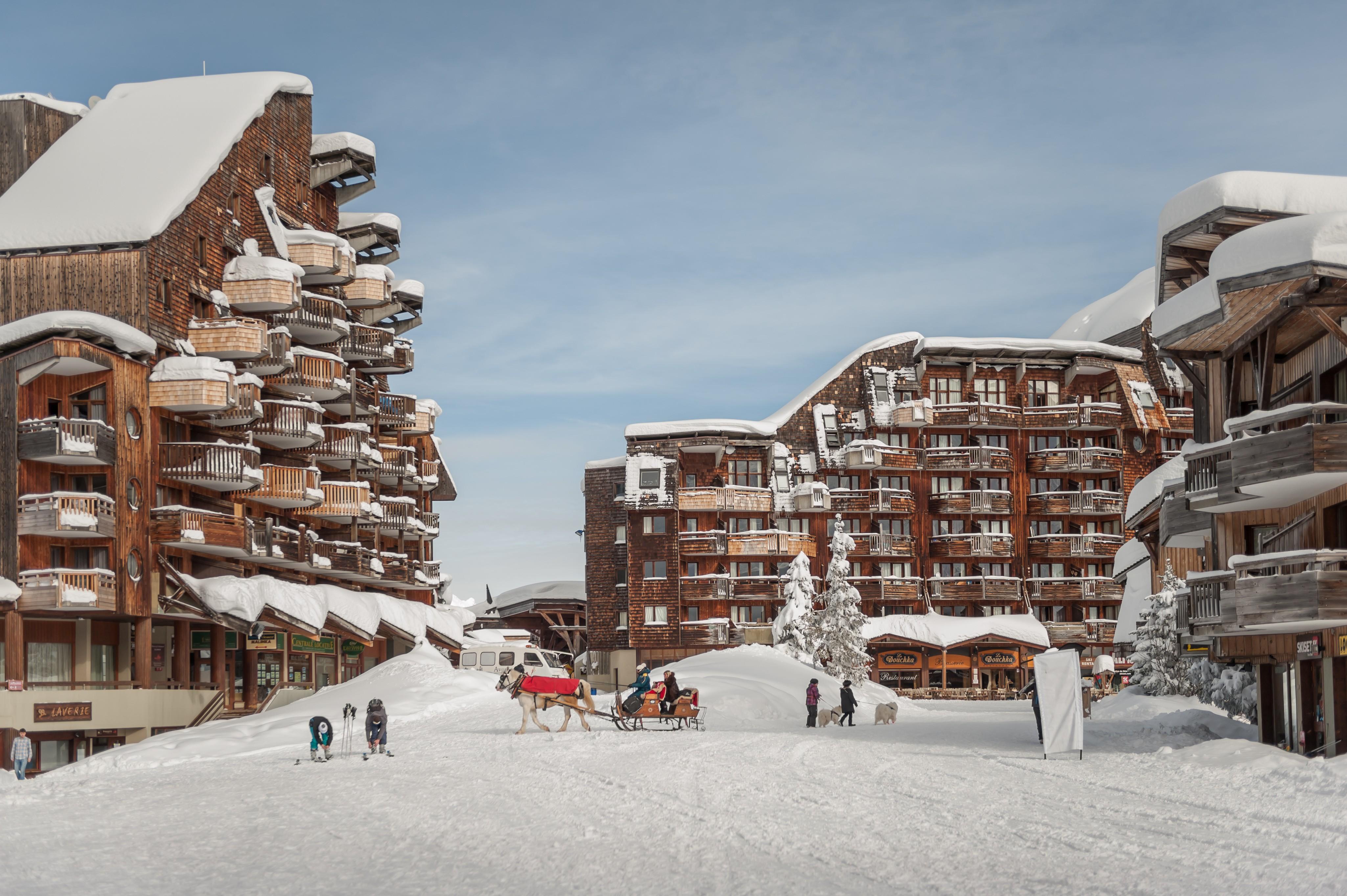 Résidence Pierre&Vacances Saskia Falaise Avoriaz Exterior foto