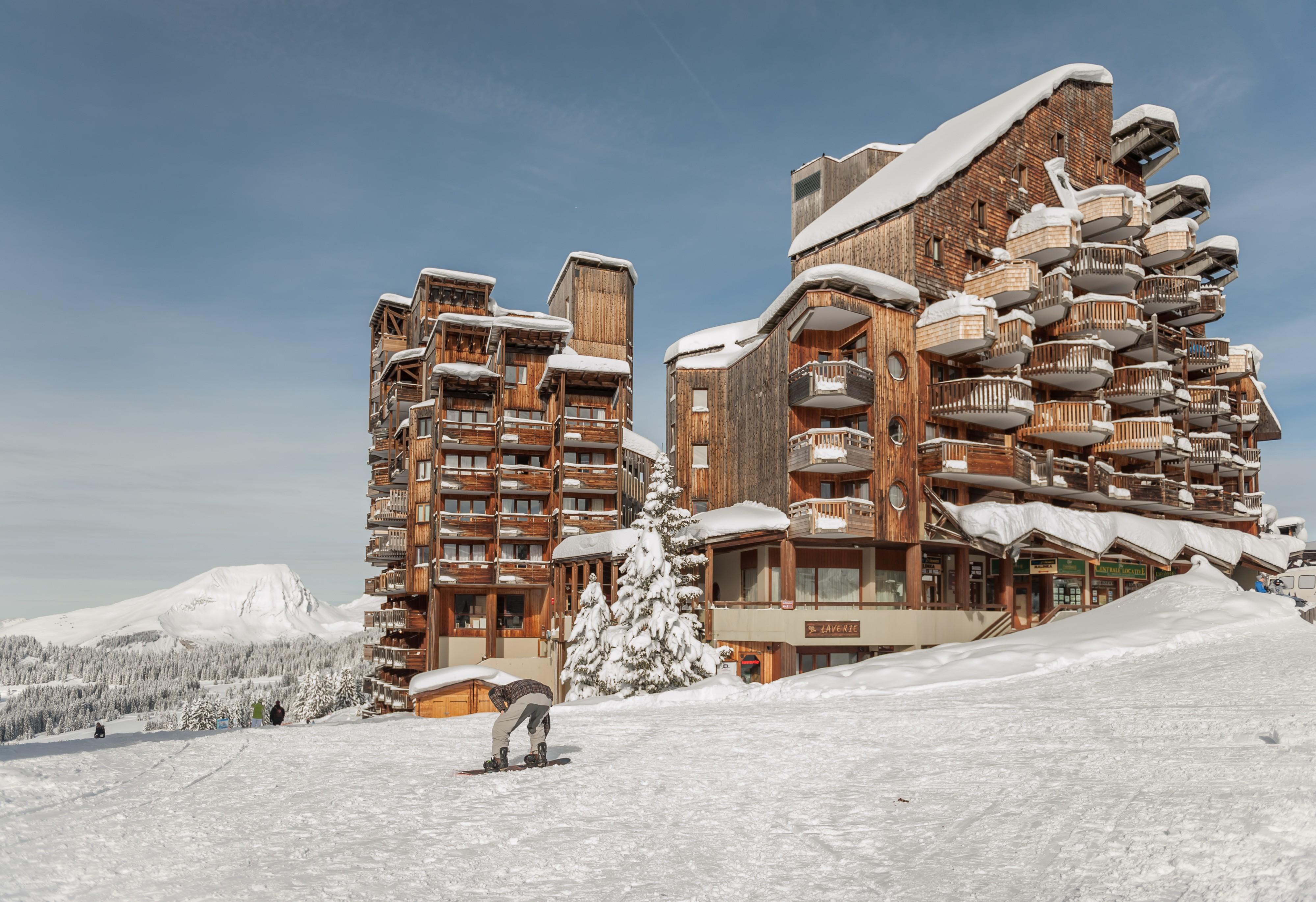 Résidence Pierre&Vacances Saskia Falaise Avoriaz Exterior foto